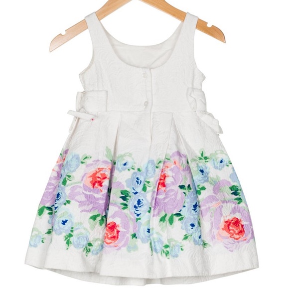 Janie and Jack Floral Brocade Formal Dress - Picture 2 of 7